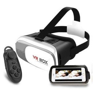 VR BOX II 2.0 3D Glasses with Bluetooth Remote